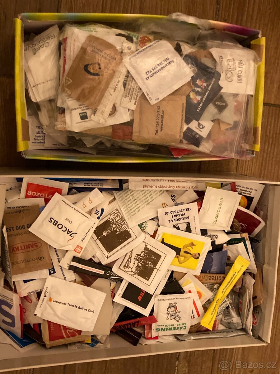 Sbírka baleného cukru