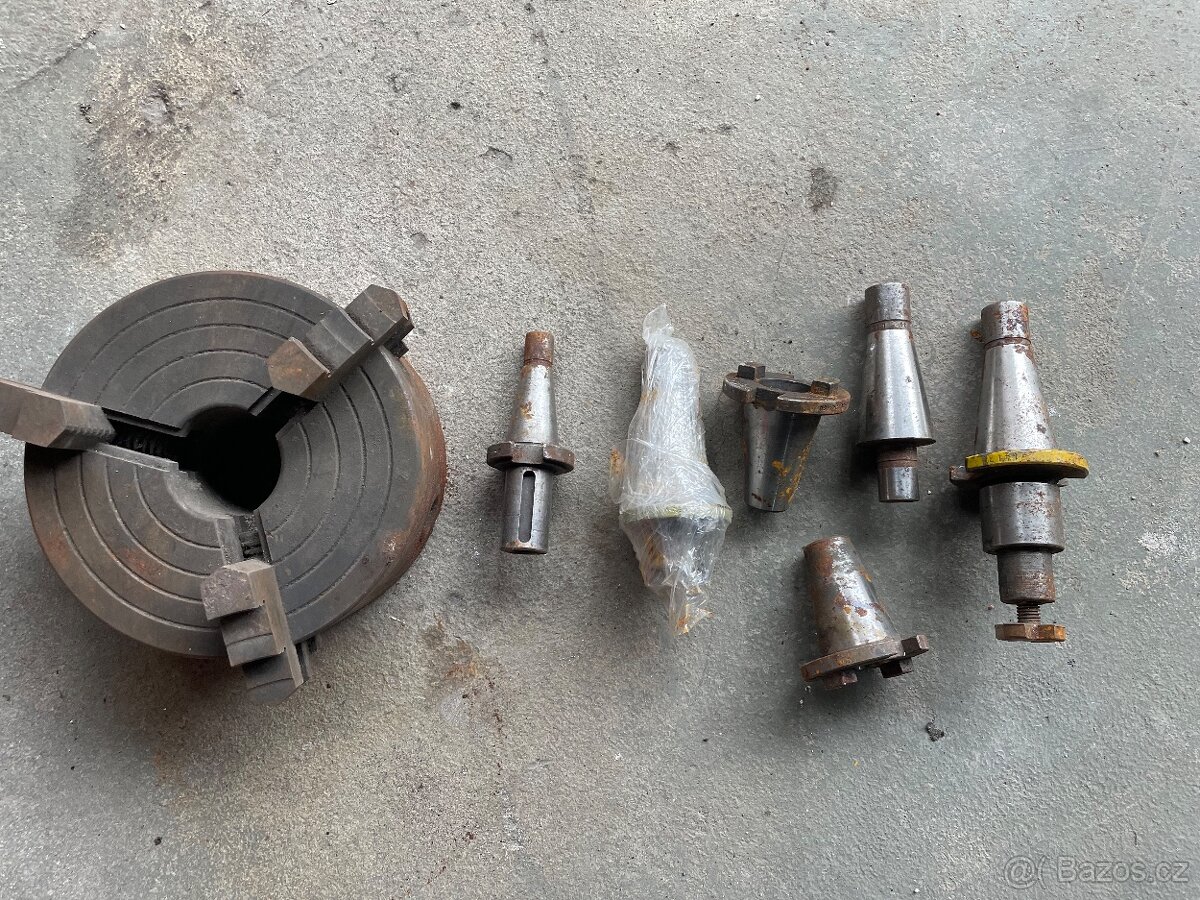 Sklíčidlo a upínače nástrojů