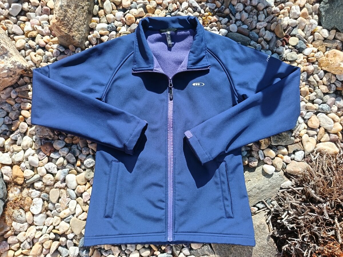 Bunda softshellová fialová Martes S/36