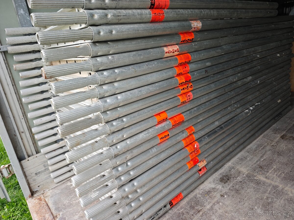 Prodám lešení Layher blitz 73  HLINÍKOVÉ  100m2 (Alfix)