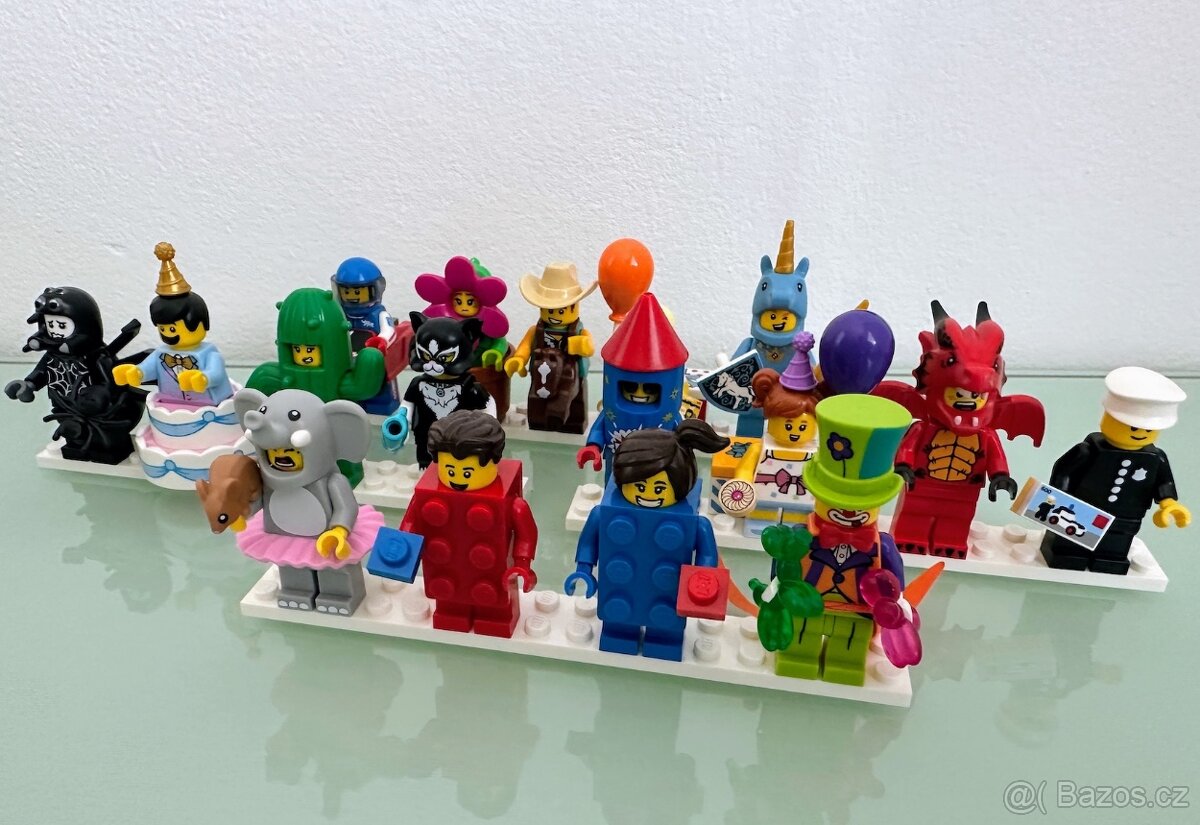 Lego Collectible Minifigures série 16-27 komplet.
