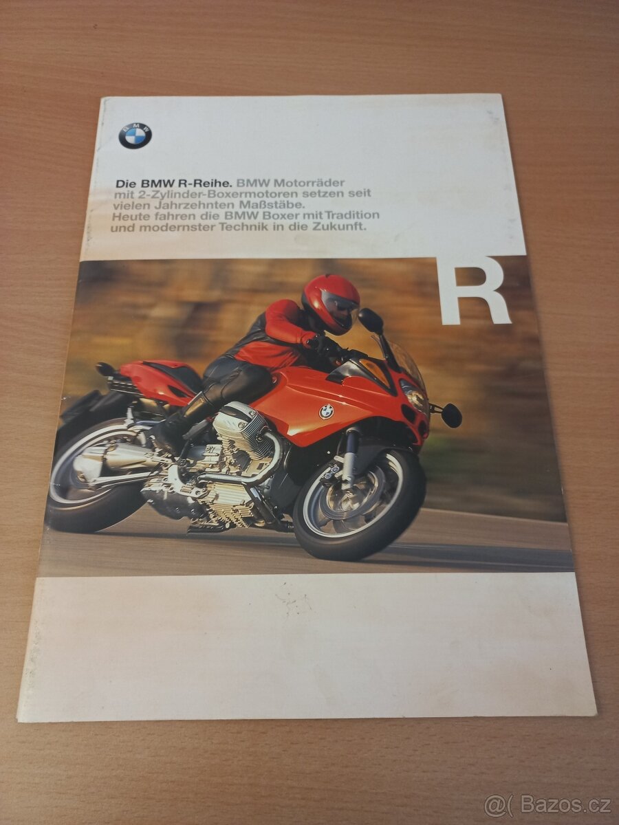 prodám retro prospekt BMW moto