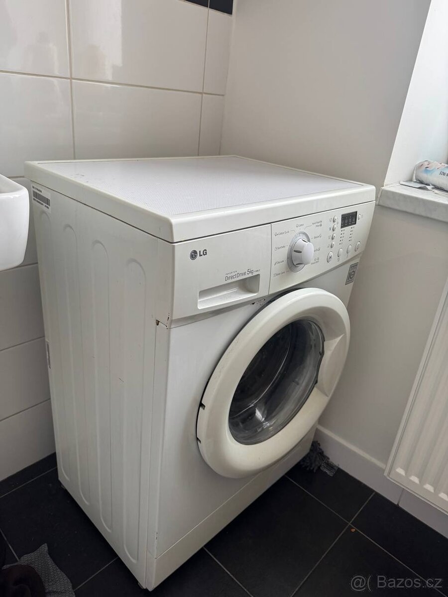 Prodám pračku LG F1068LD – 5 kg