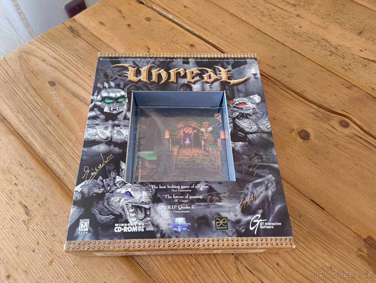 PC hra "Unreal" (USA/1998) Big Box/SEALED