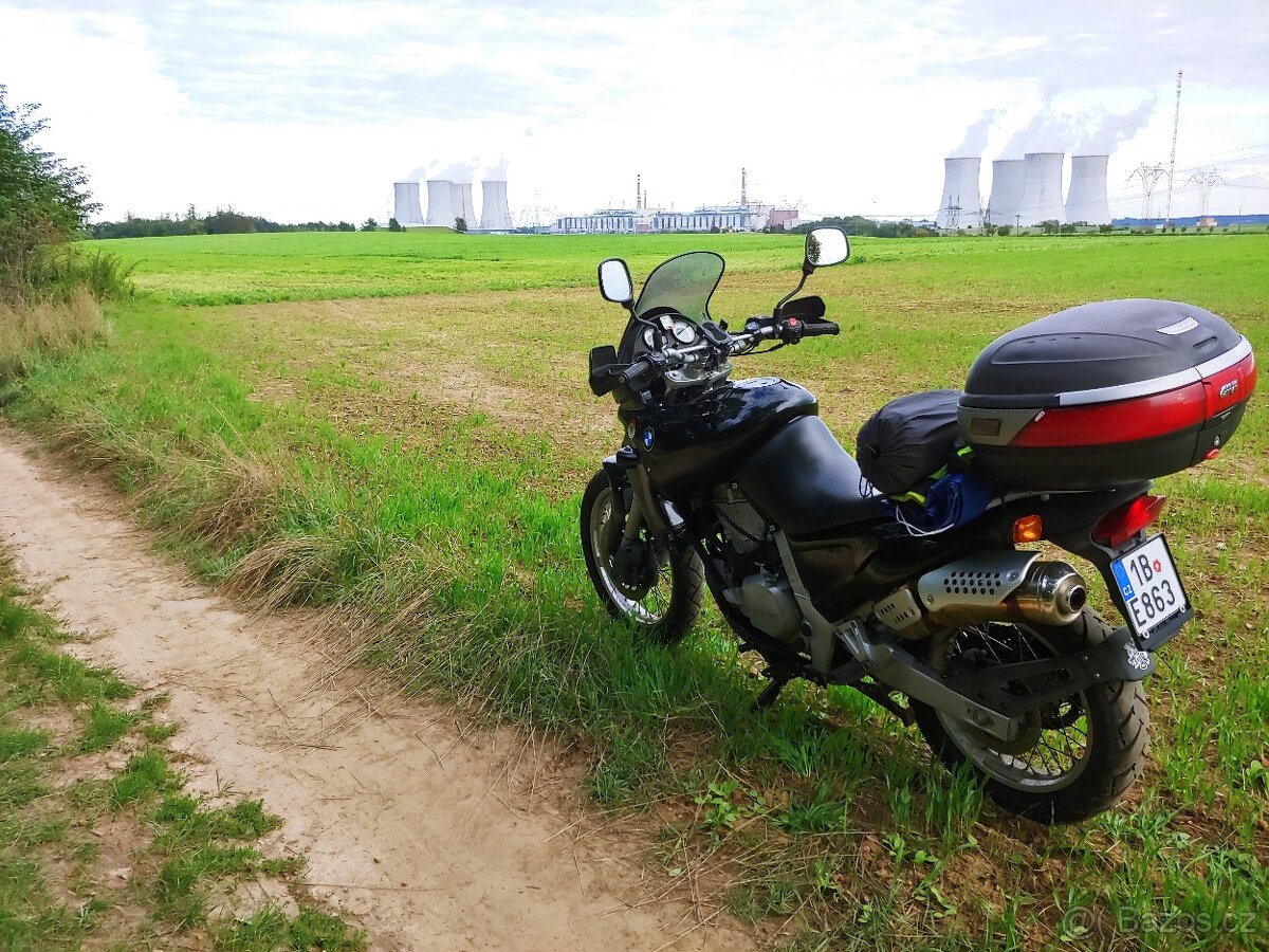 BMW F650, 35kW, r.v.1996, řidičák A2