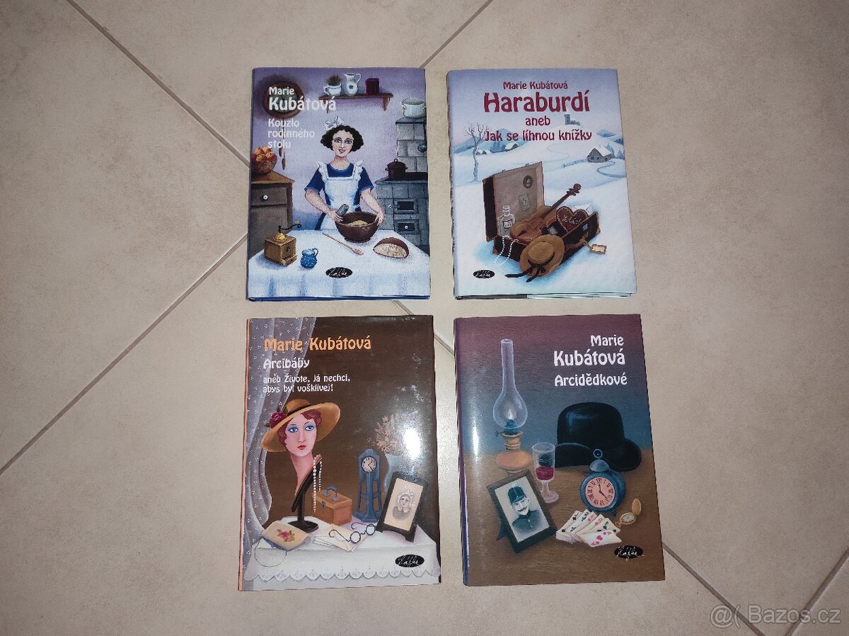 Marie Kubátová - 4 knihy