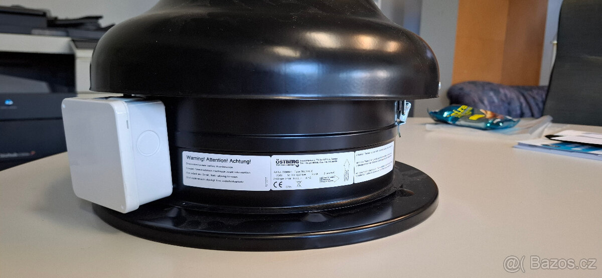 Střešní ventilátor TKC 300 C