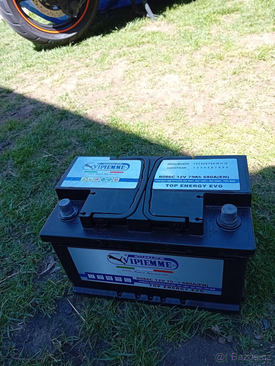 Autobaterie 75Ah