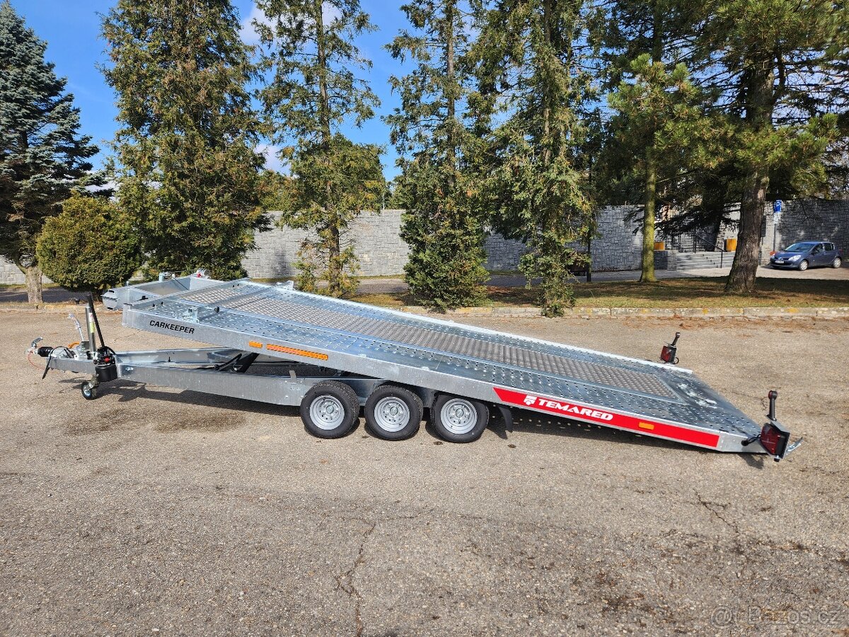 Hydraulická sklopka 500x213cm, 3500kg, výplň ALU, R10C