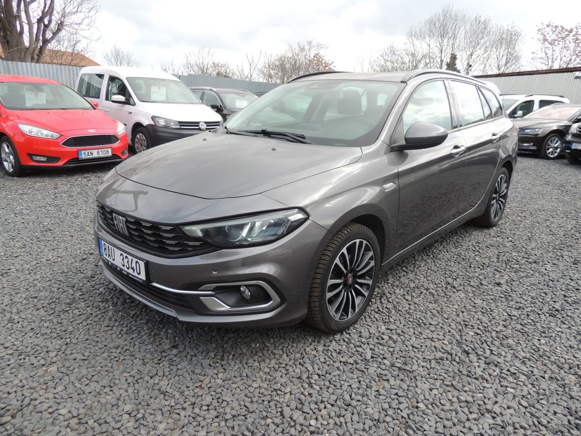 Fiat Tipo Combi 1.6Mjet,96KW,2021,Dig.štít,led světla,ČR-21%