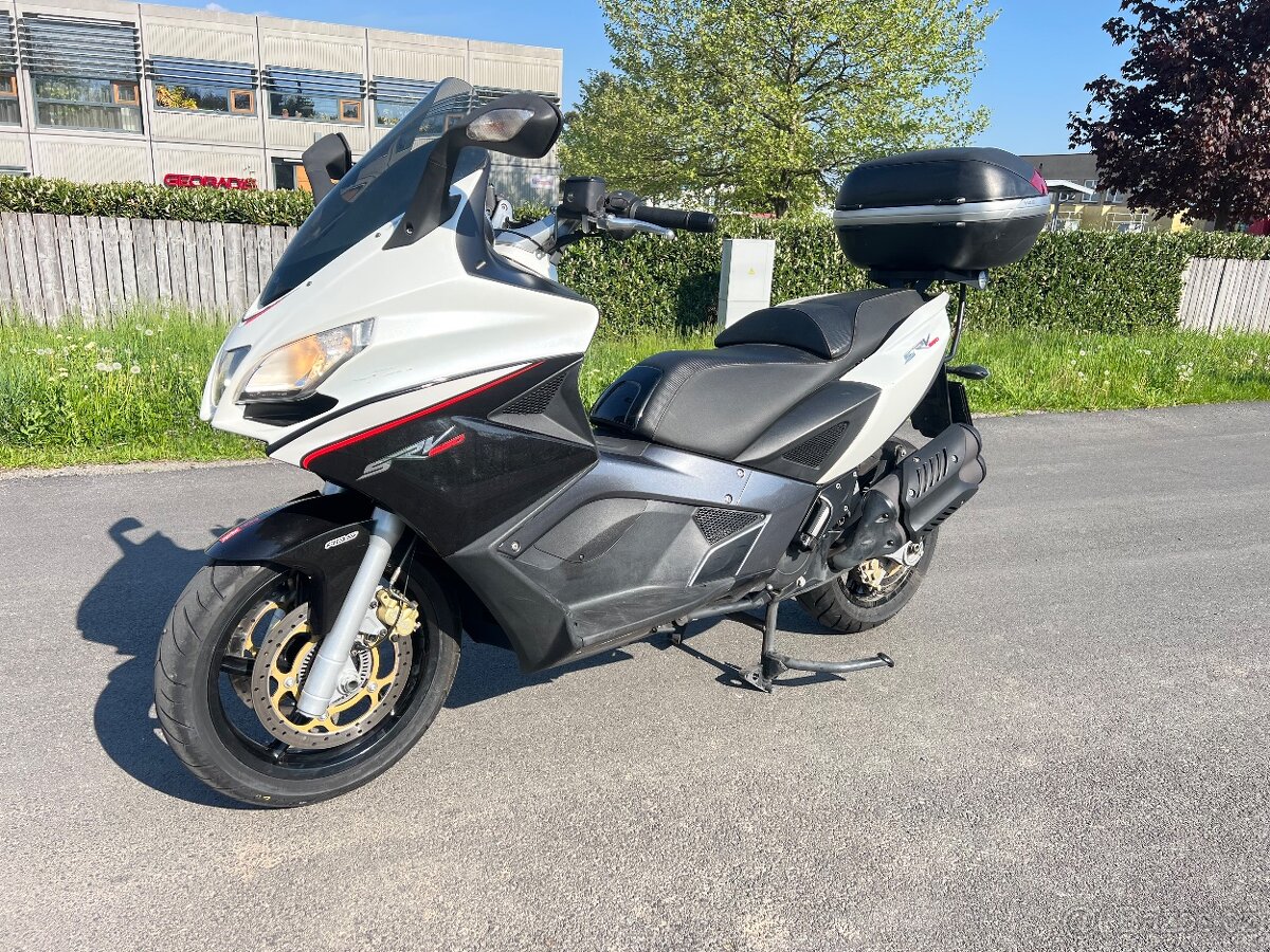 Aprilia SRV 850 ABS, pravidelný servis, nová STK