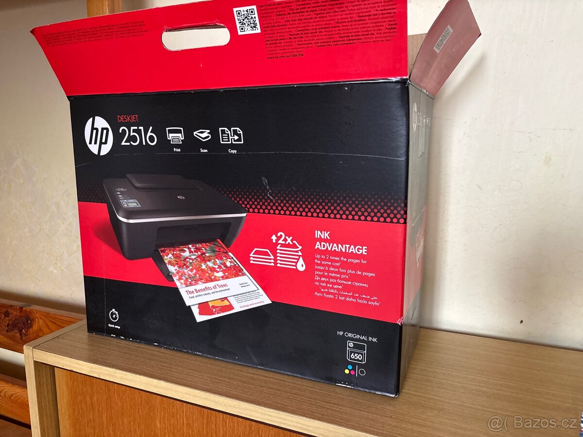 Tiskárna Inkoust HP 2516