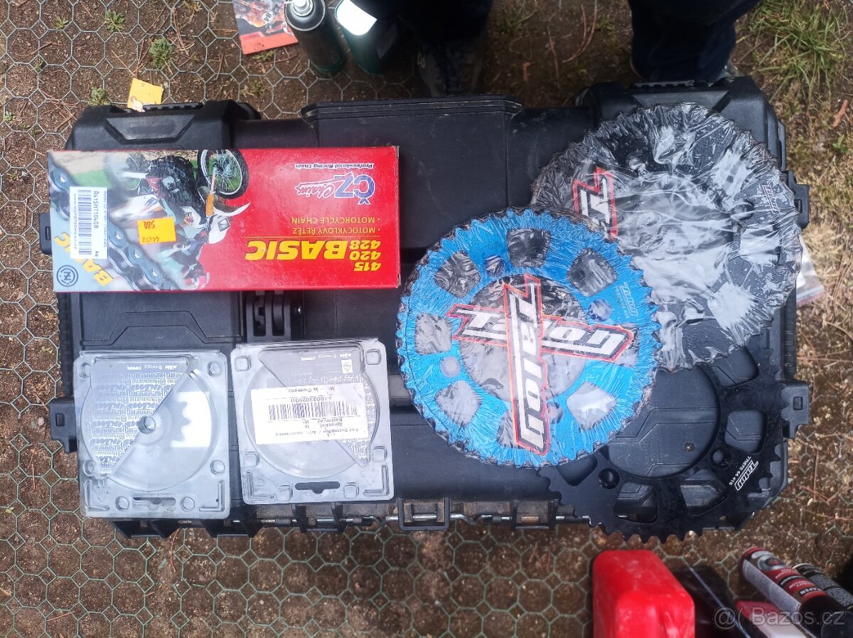 Řetězovka na KTM sx 50. 2024