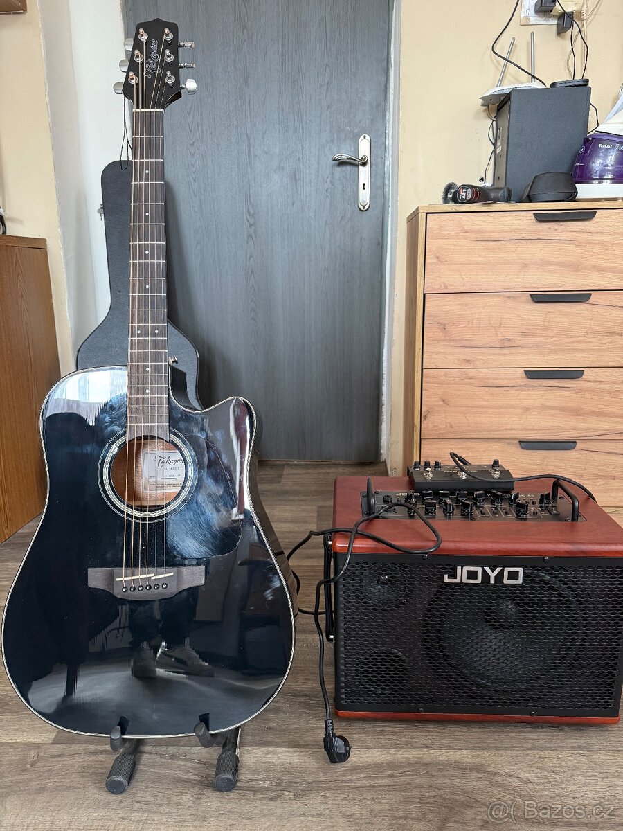 Prodam kytaru Takamine + Kombo JOJO 80W