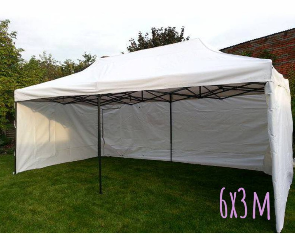 Levný nůžkový stan 3x6 m
