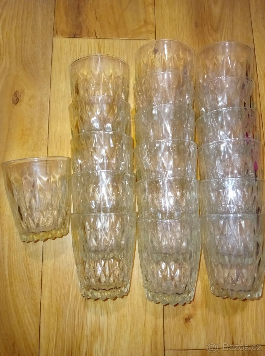Retro skleničky