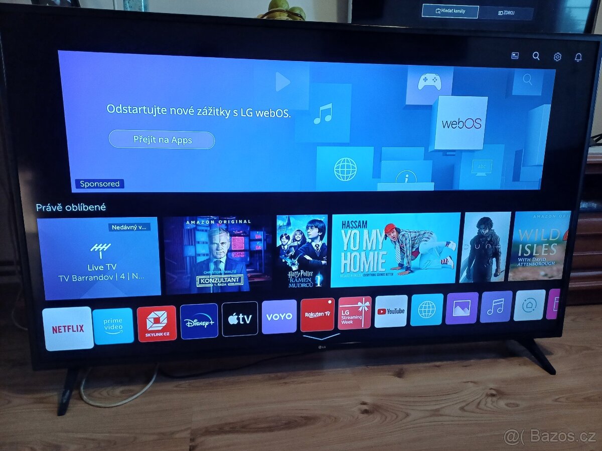 60"152cm. 4K Smart TV 60UM7100,Wi-Fi, DVB-T2