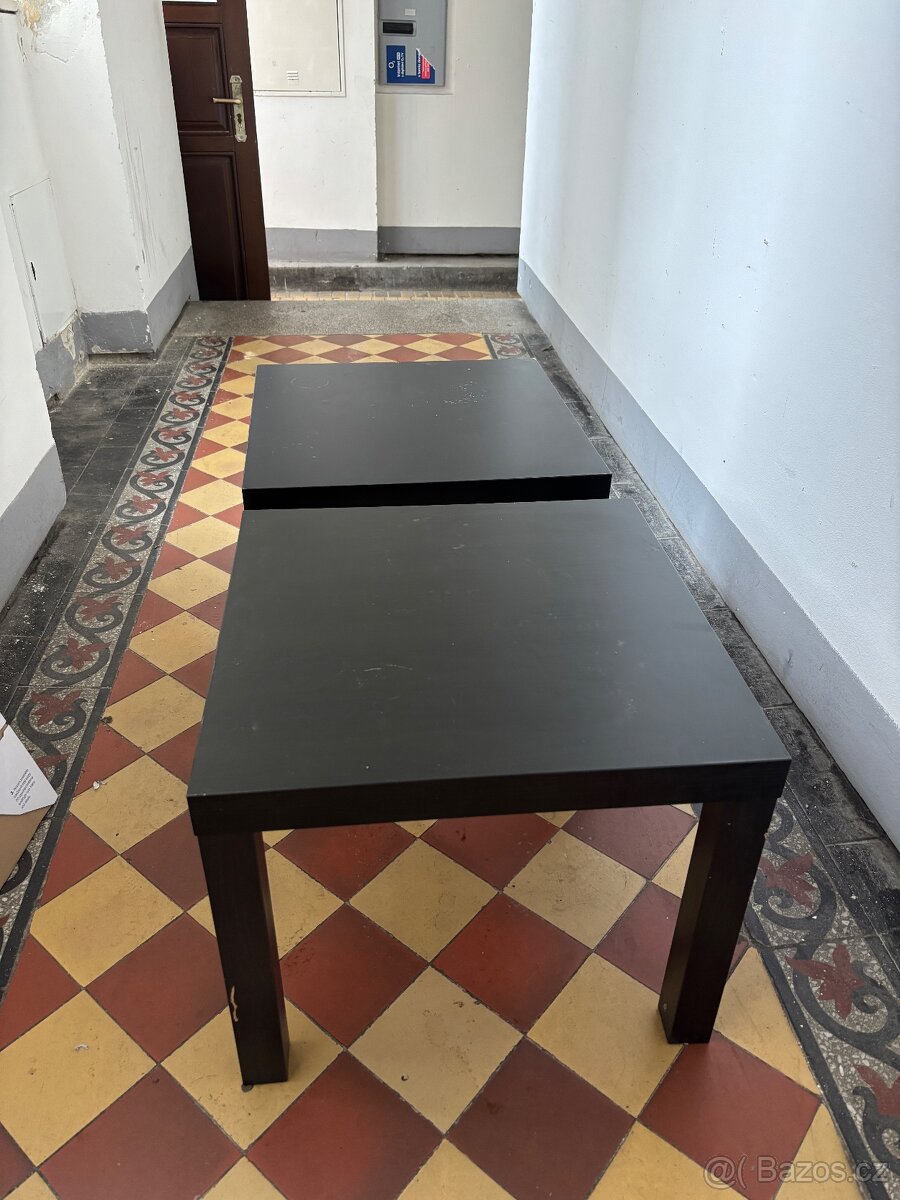 Stolek LACK IKEA černý