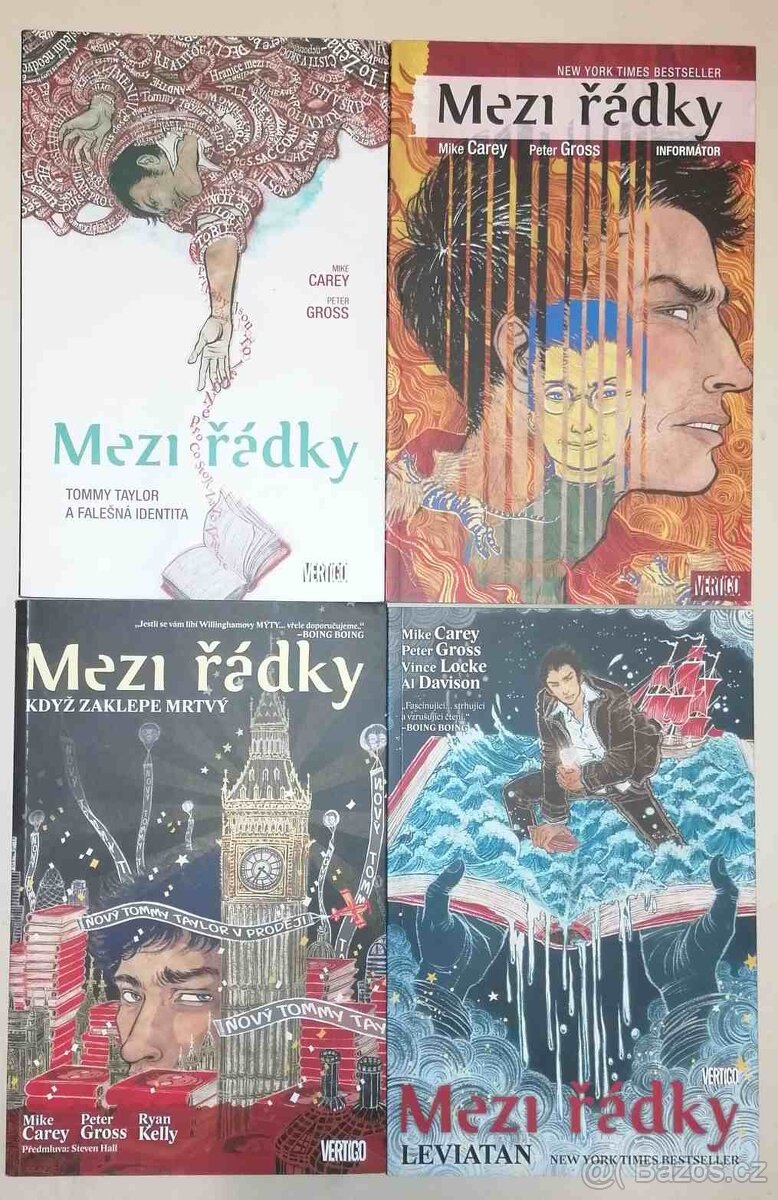 komiks - Mezi řádky 1+2+3+4, podpis