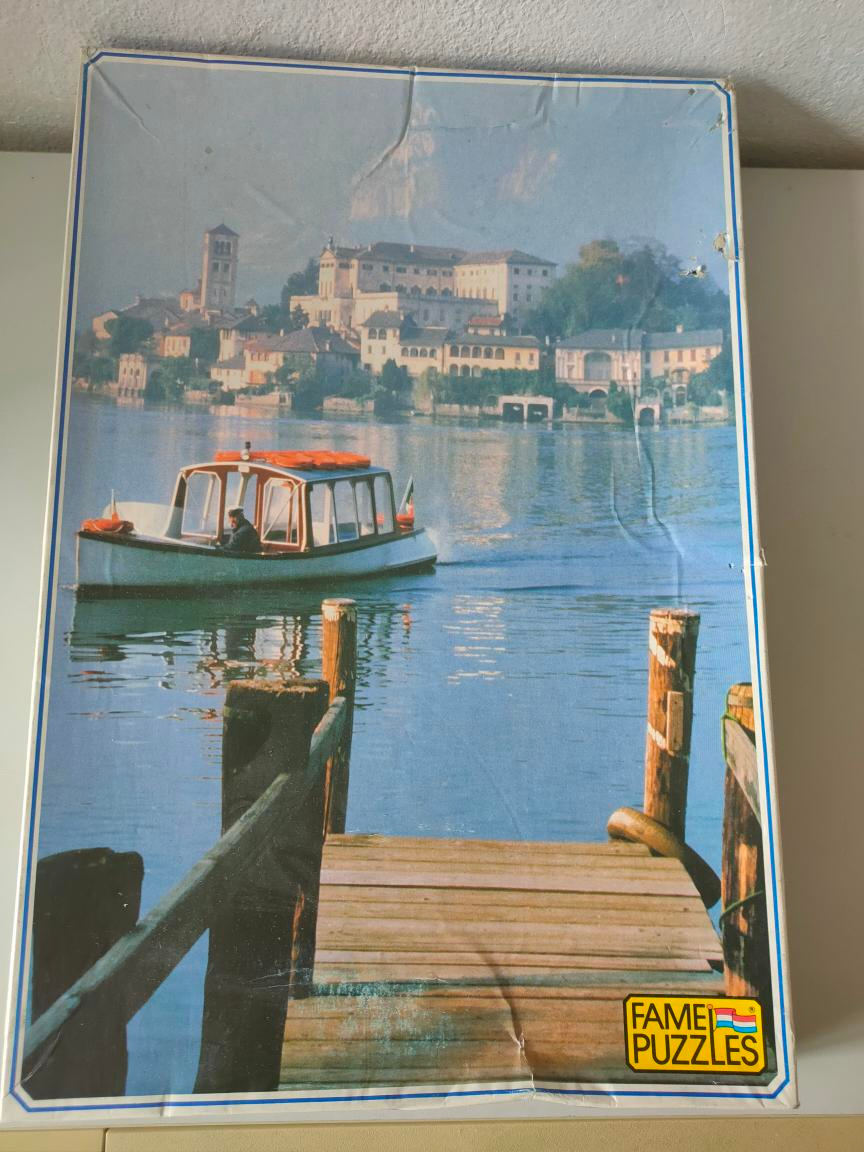 Puzzle loďka