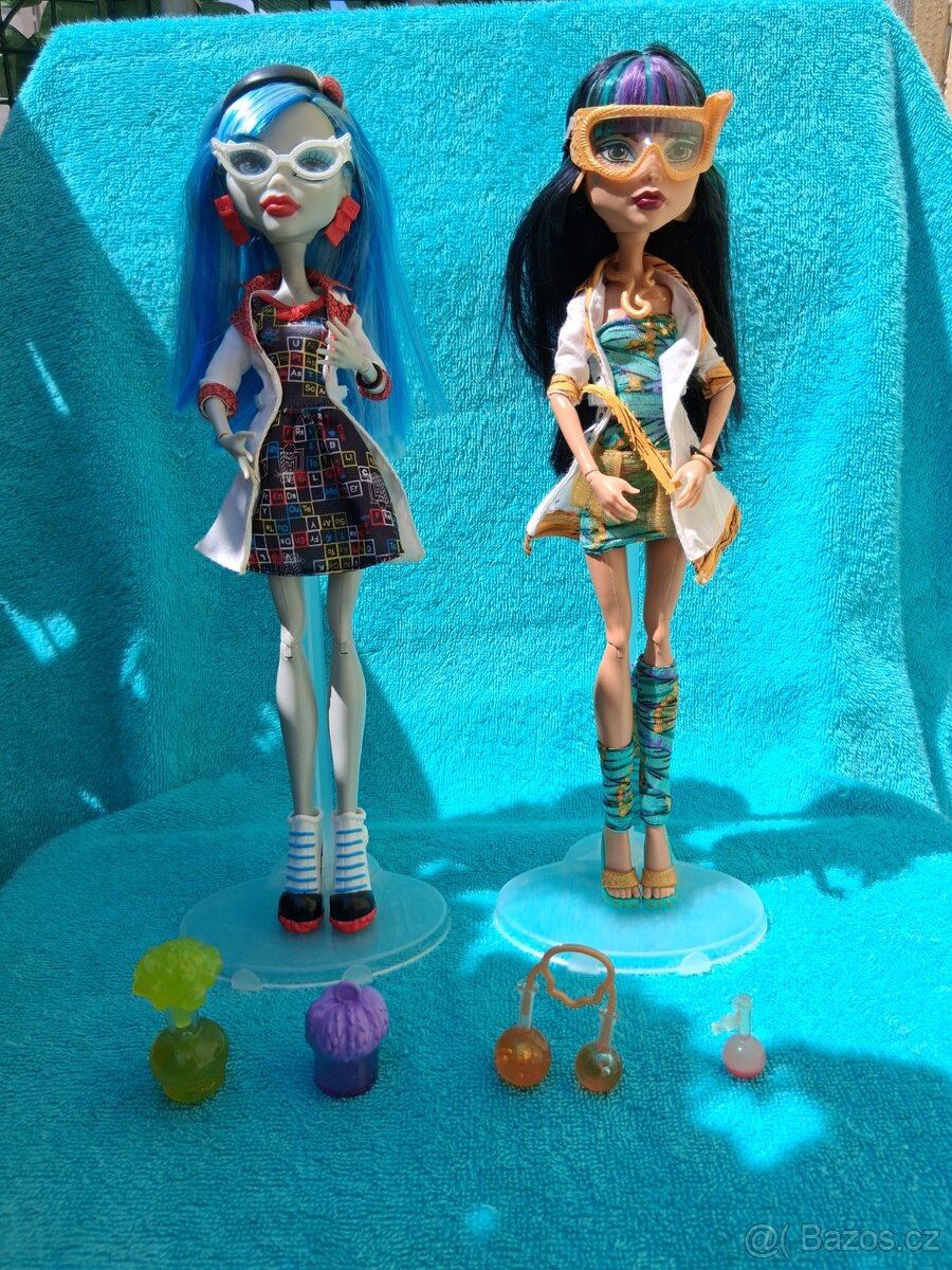 Monster High Mad Science Lab Partners Doll Ghoulia a Cleo