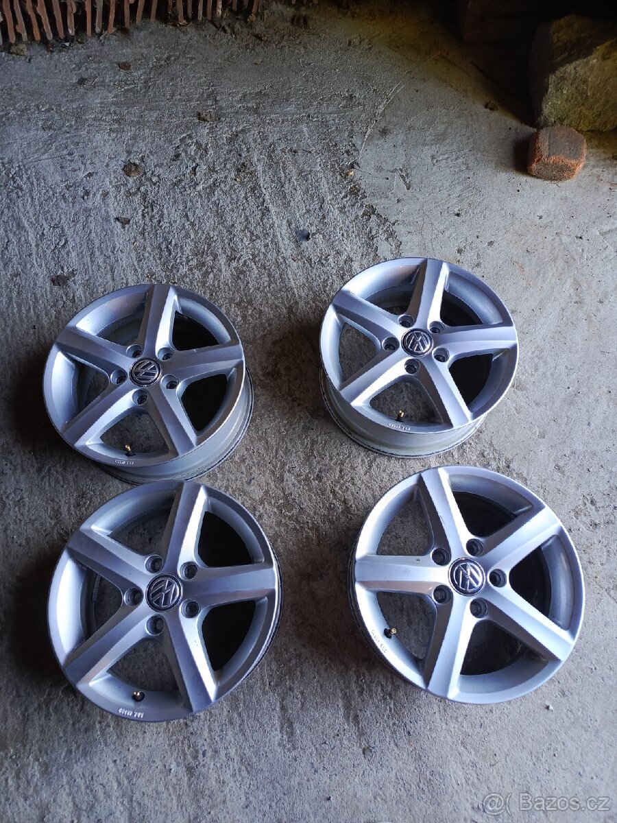 Originál ALU 5x112 R15 (VW, AUDI, ŠKODA, SEAT)