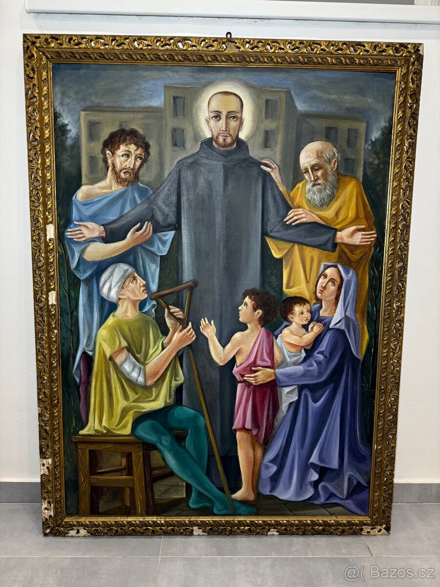 Velký kostelní obraz – F. Michelini (1952)