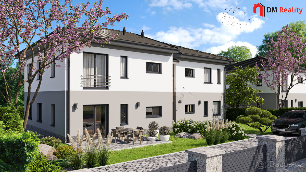Prodej dvou projektů rodinných domů s pozemky 1362 m2 - Mlad