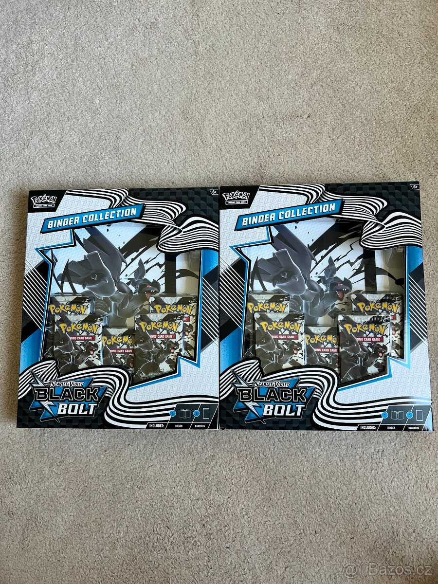 Pokémon TCG - Black bolt binder collection