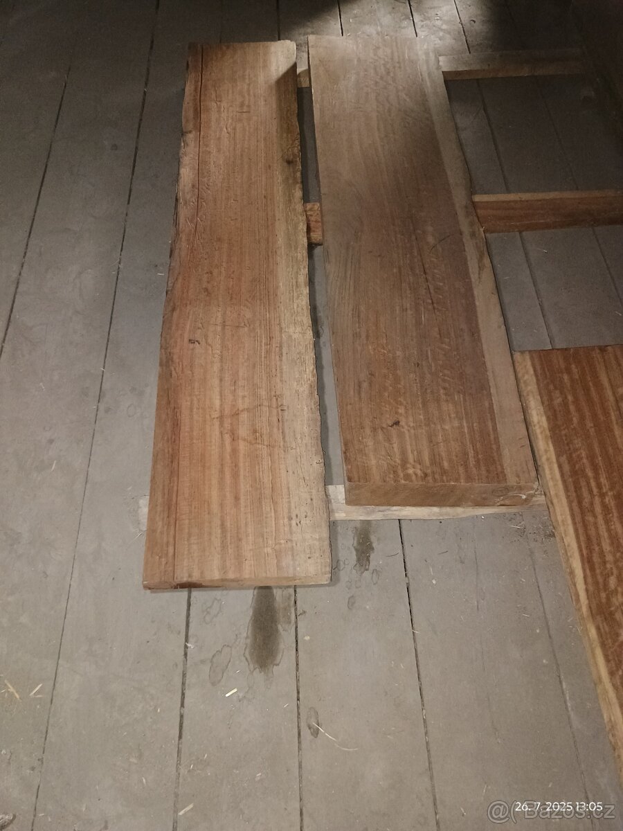 Prodám fošny z tropického dreva