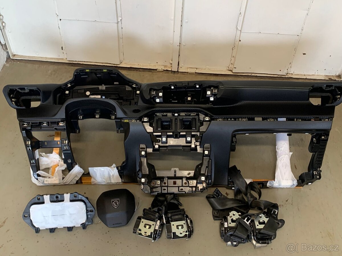 Airbagová sada Peugeot 208 lift s originální deskou