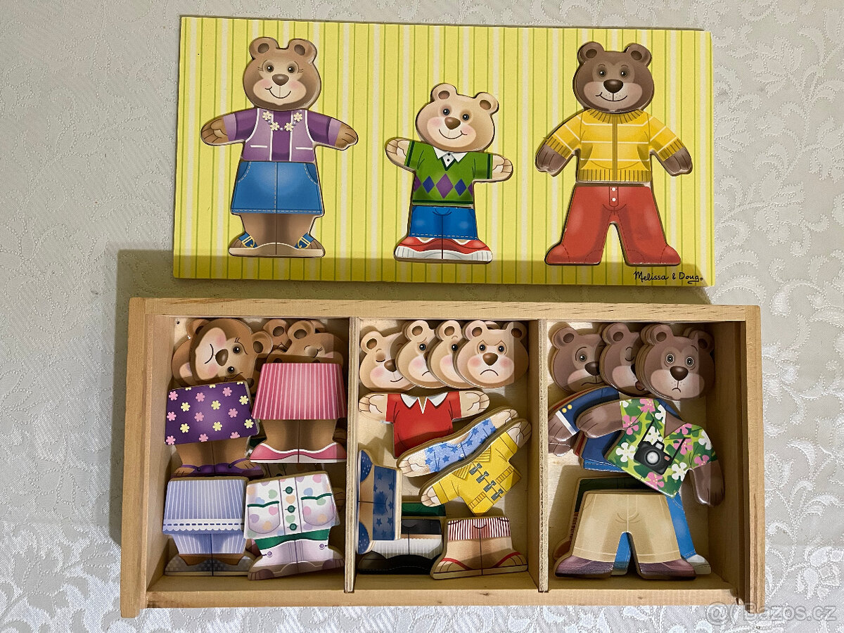 Dřevěné puzzle