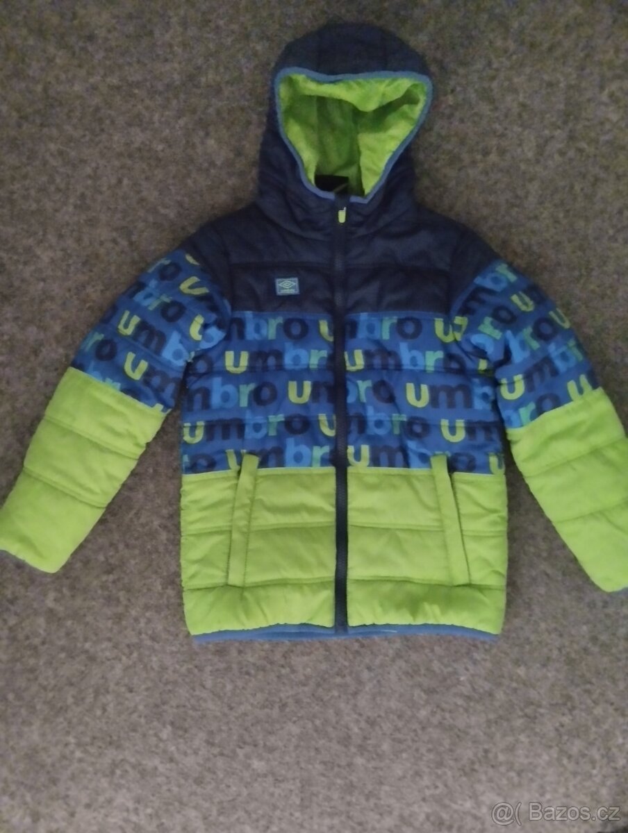 Zimní bunda zn Umbro vel128
