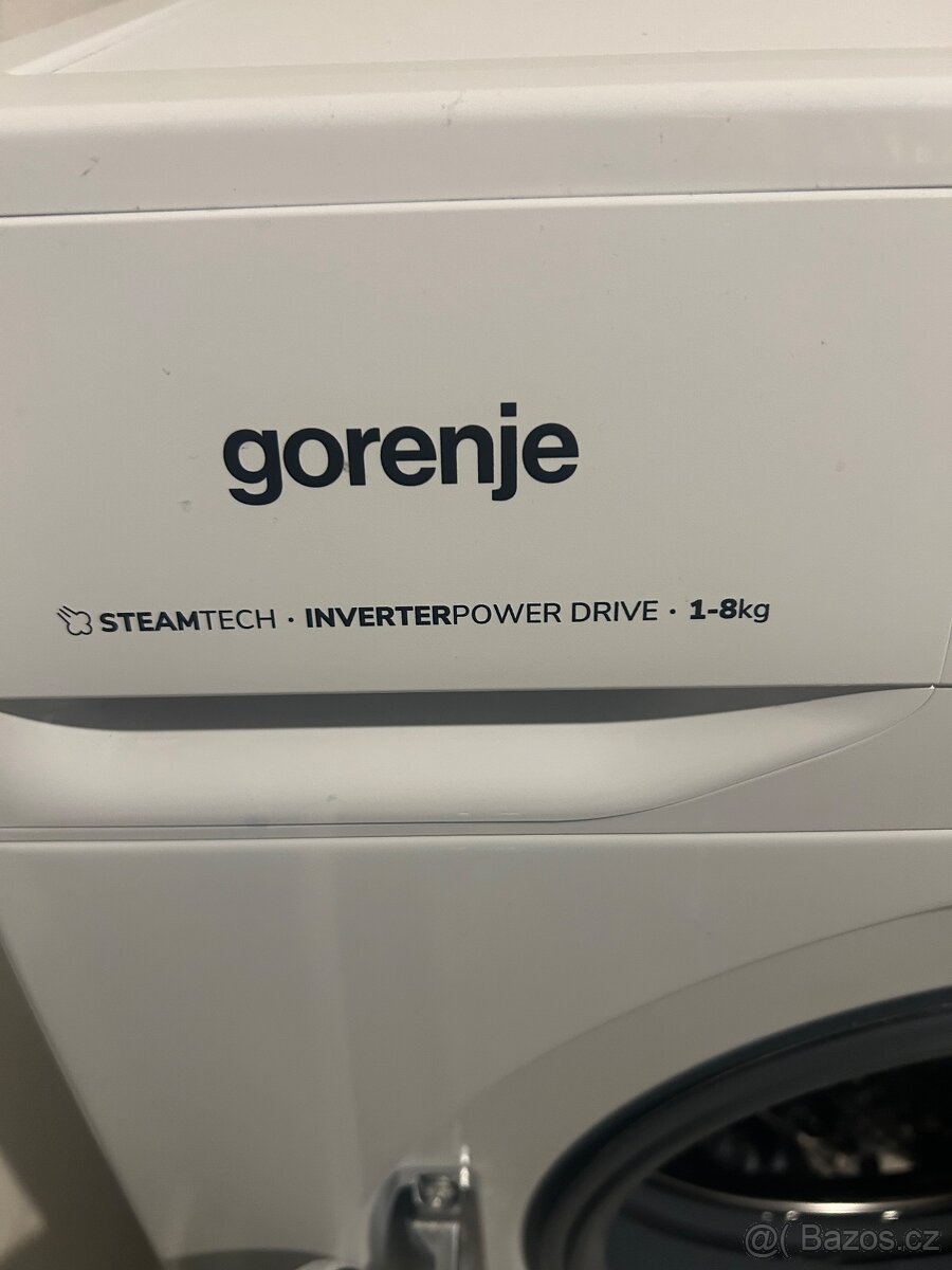 Automatická pračka Gorenje na 8kg prádla