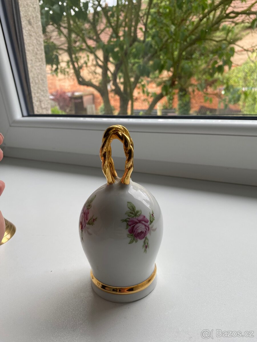 Porcelánový zvonek - Royal Dux