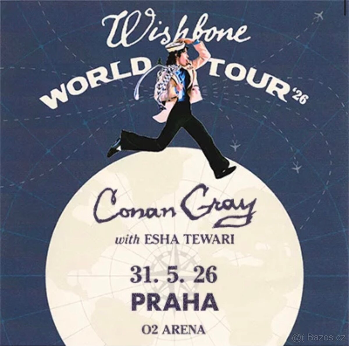 CONAN GRAY, VIP KLUBOVÉ PATRO, 31.5.2026 O2 ARENA