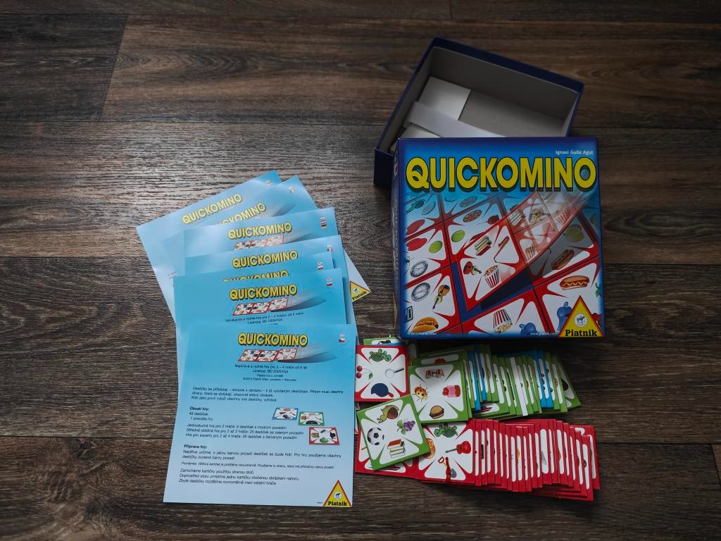 Společenská hra QUICKOMINO