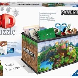 Ravensburger Úložná krabice Minecraft 3D puzzle 216 dílků