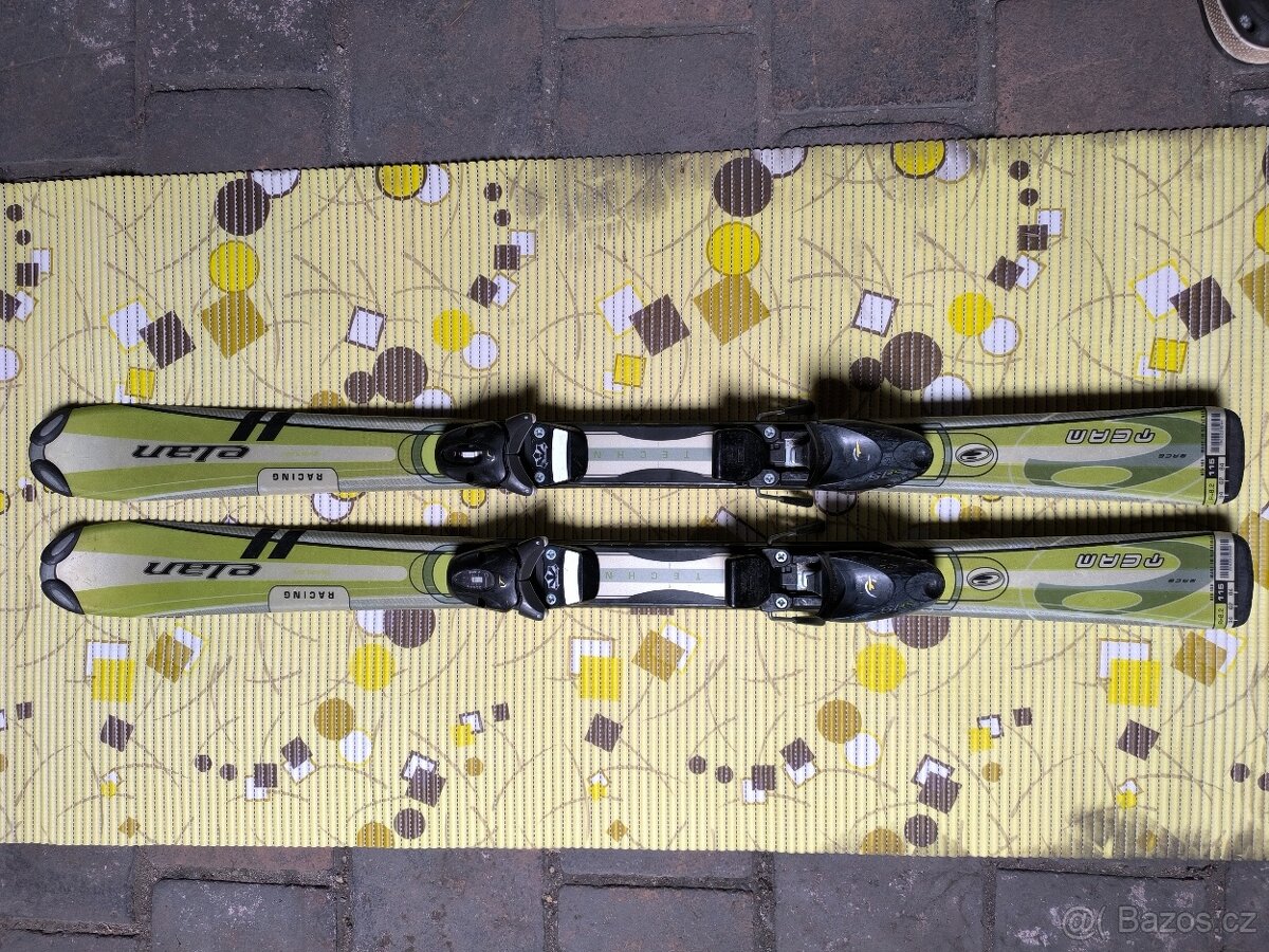 Set dětské lyže Elan 115 cm s vázáním Techno