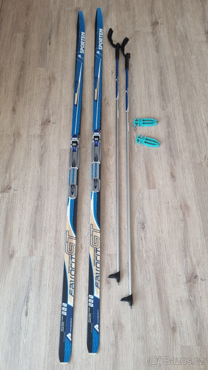 Pánské běžky Sporten 210 cm + hůlky