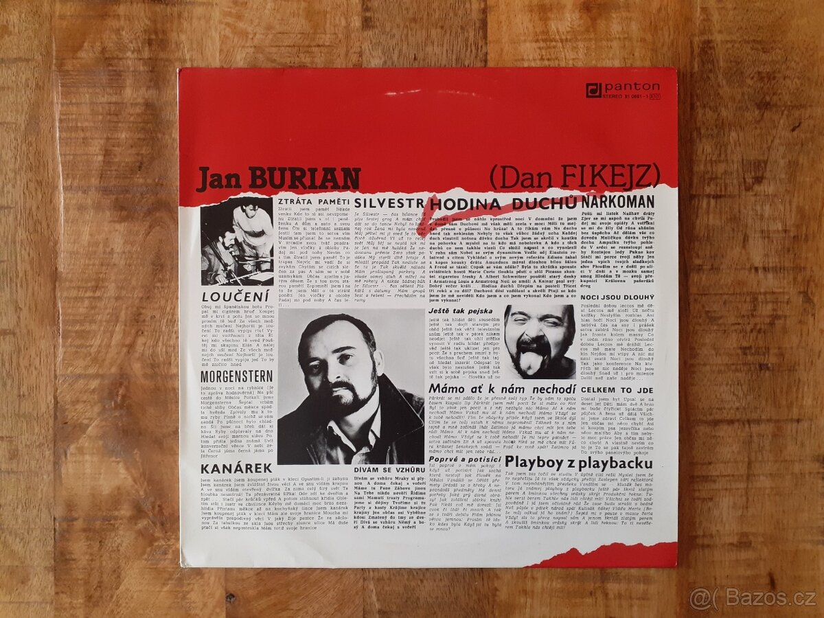 LP: Jan Burian - Hodina duchů