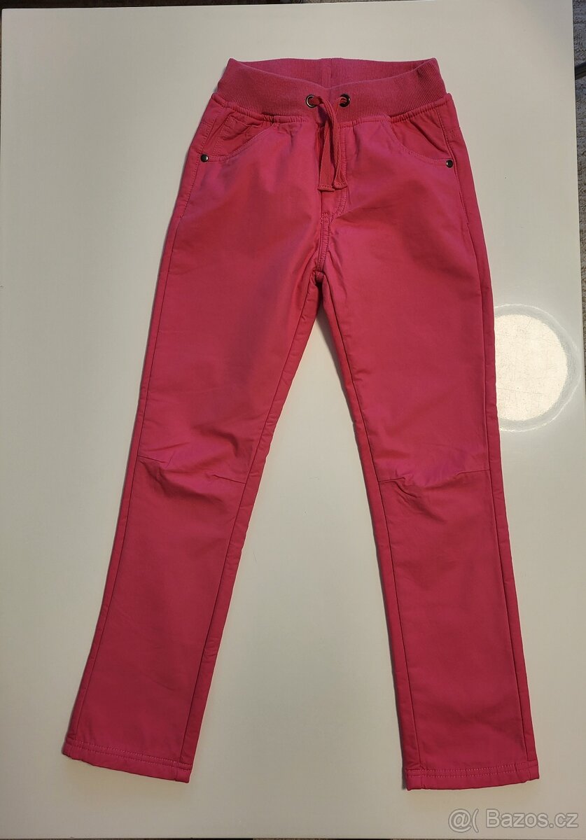 Zateplené kalhoty vel. 128 zn. Blue Seven – NOVÉ