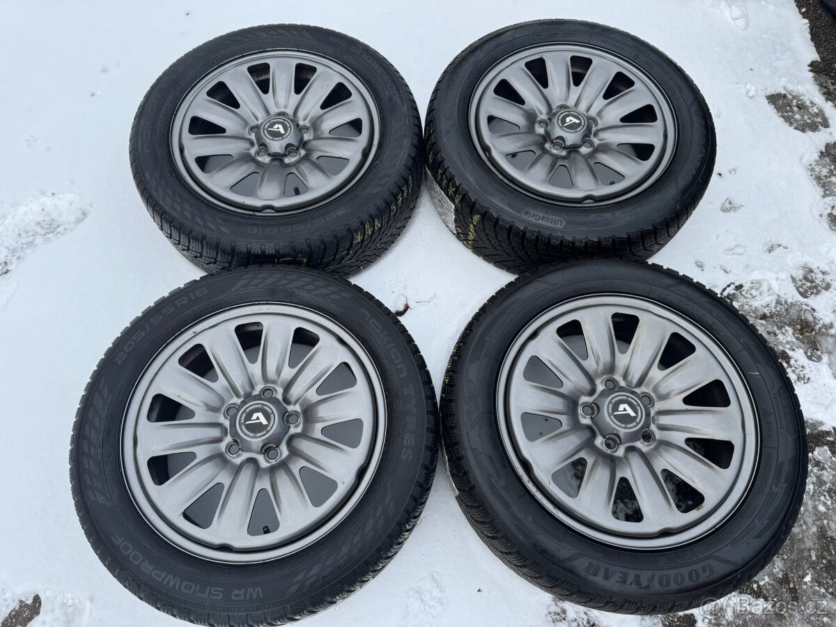 4ks Hybrid Grafitte 16" 5x112 zimní 85% O3 , G7