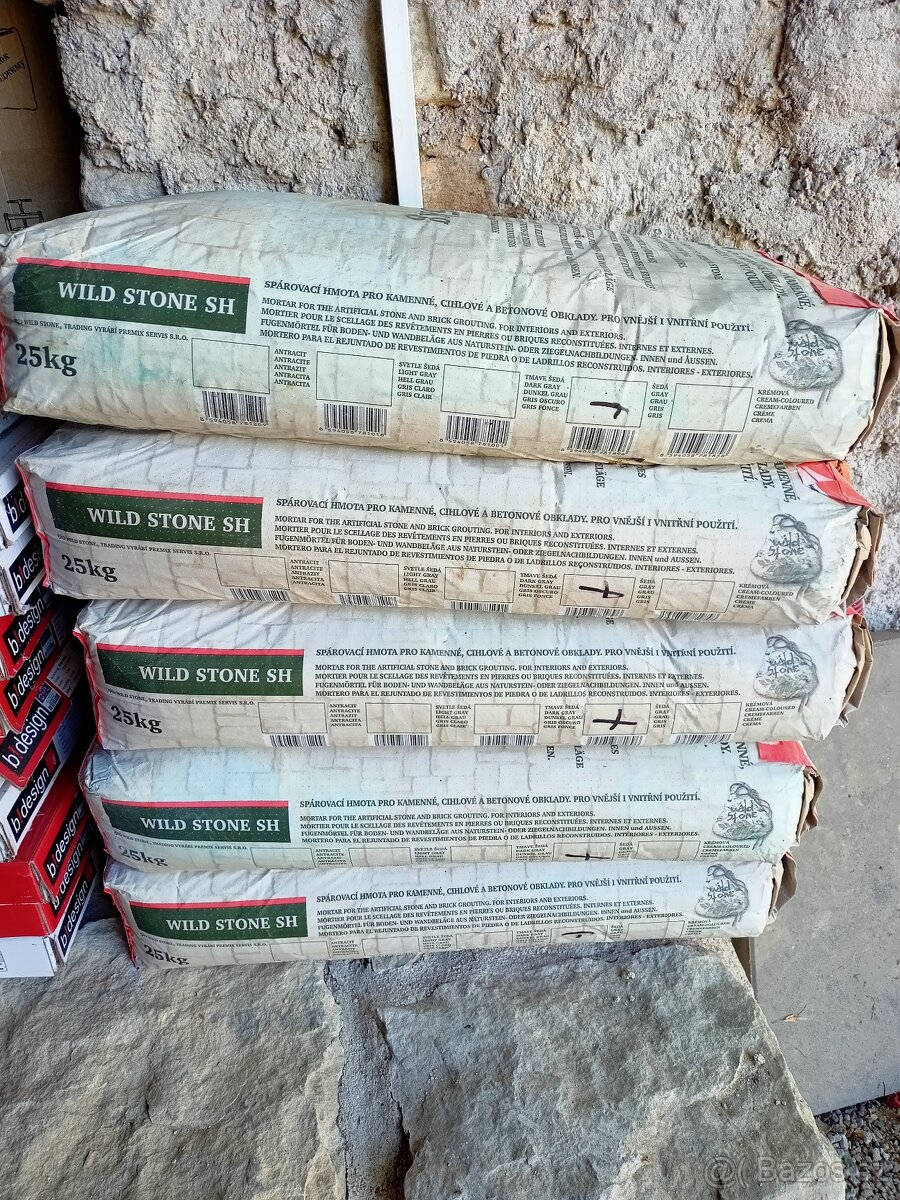 Spárovací hmota Wildstone pro kamenné obklady