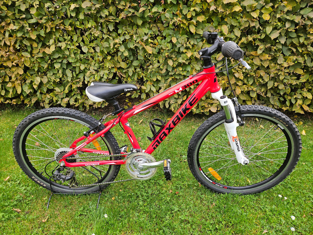 24" horské hliníkové kolo MAXBIKE, rám 13"