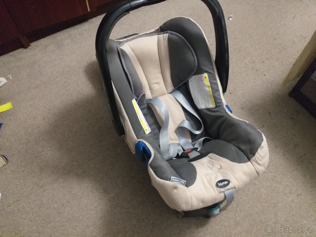 Dětská sedačka ISOFIX RÖMER 0-13kg Baby Safe plus SHR II