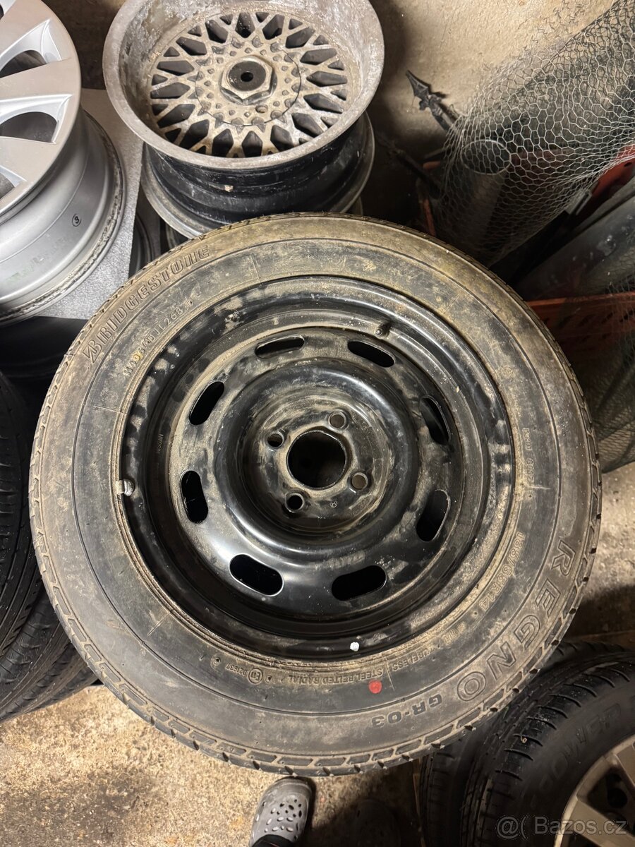 Rezervní kolo 4x100,R15, ET43