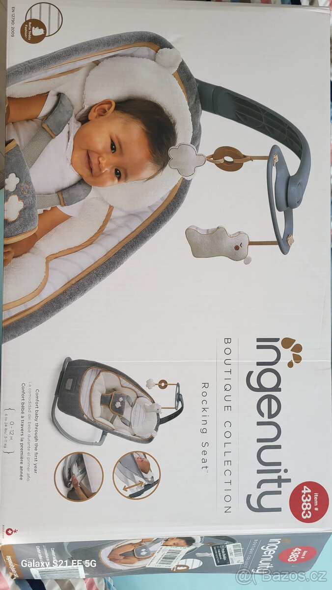 Houpací křesílko s hudbou