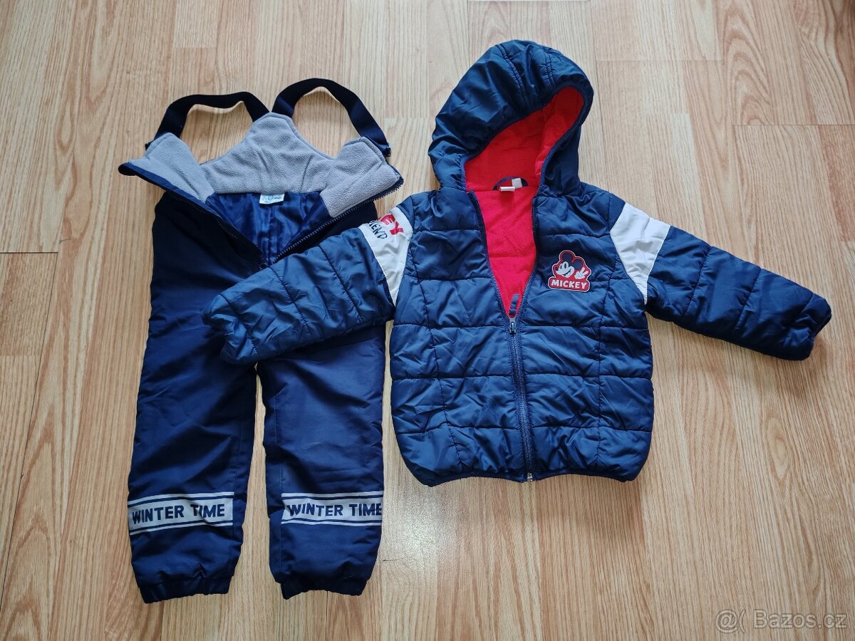 Zimní zateplené kalhoty+ bunda