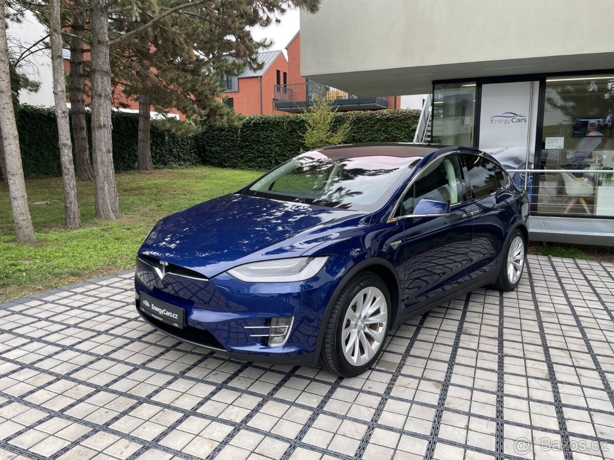 Tesla X 90D, AWD, tažné zařízení